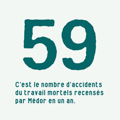 59 accidents mortels