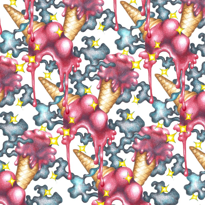 Médor Pascalino - Glace Motif