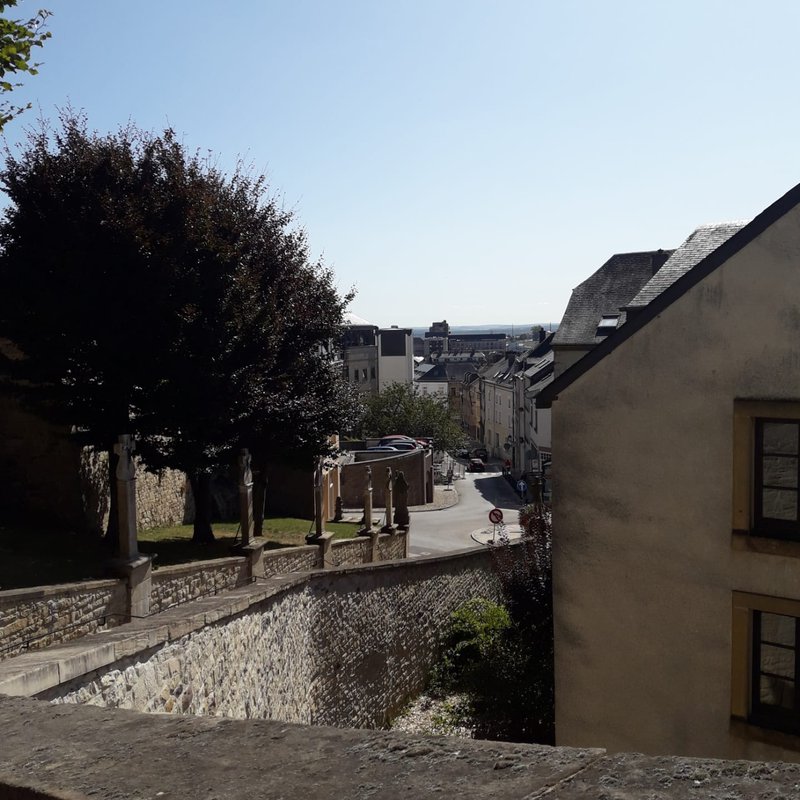 Dans le centre d'Arlon, la quiétude règne