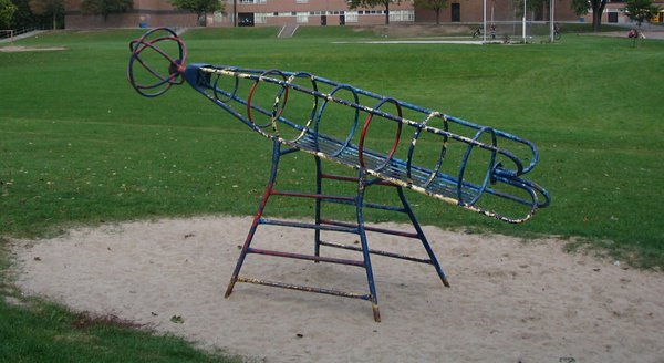 "Space Rocket" in Lescon Park, Toronto
