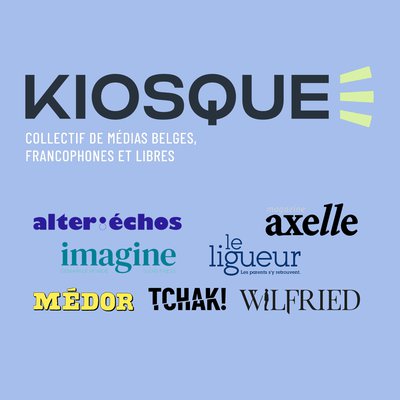 kiosque avec logos membres